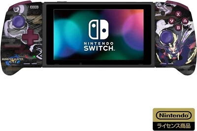 Controlador Monster Hunter Rise Grip para Nintendo Switch AD21-001 Magnamalo Hori Foto 1 de 4