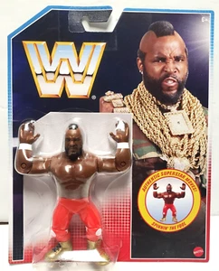 MATTEL CREATIONS WWE RETRO WAVE 1 MISTER MR T MOC WRESTLING - Imagen 1 de 4
