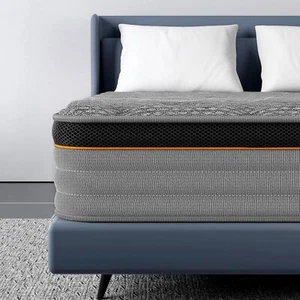 5FT King Size Memory Foam Mattress with 7-ZONE Pocket Sprung Medium Firm 25CM - Picture 1 of 12