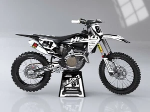 CustomMX - Grafik Kit: passend für Husqvarna TC FC TE FE 50 65 85 125 150 250 350 450 - Bild 1 von 3