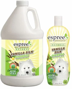 Hundeshampoo Vanille Seide natürliche beruhigende Pflege konzentrierte Gallone oder 20 Unzen - Bild 1 von 9