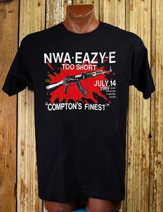 NWA Easy E Too Short 1989 Huston Cotton T -Shirt XL - Picture 1 of 2