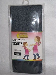 Malas de nailon para niños azul marino de Excell talla 4-6 o 12-14 NUEVAS en paquete - Imagen 1 de 4