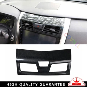 For Nissan Altima 2017-2018 Middle Air Outlet Vent Cover Trim Carbon Fiber Look - Picture 1 of 8