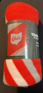 Ohio State Buckeyes 40x60 Fleece Soft Throw Blanket-NEW - Picture 1 of 3