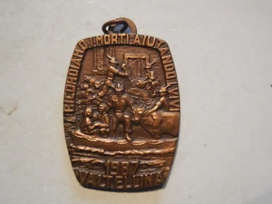 medaglia alpini alluvione Valtellina 1987 - Foto 1 di 2