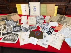 LOT of Old Paper Ephemera SAN MARINO, CA 1950's-1970's Photos Programs News WOW! - Picture 1 of 22