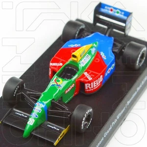 BENETTON FORD B190 1990 #20 NELSON PIQUET JAPAN WINNER SUZUKA 4 KYOSHO 1:64 NIB - Picture 1 of 9