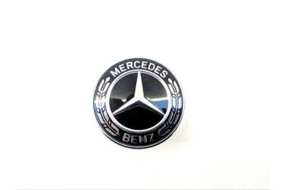 MERCEDES BENZ 2014-ahora W205 W213 W222 Clase E S parrilla delantera emblema insignia OEM Foto 1 de 4