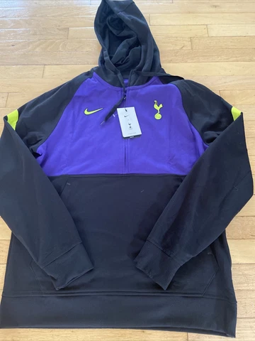 Nike Tottenham Hotspur Men's Dri-FIT 1/2-Zip Soccer Hoodie CV9970 Sz L BNwT Cover