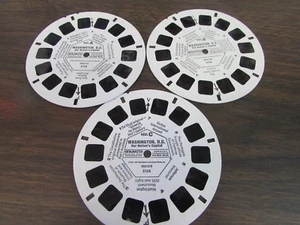 WASHINGTON D.C - 5154 A,B,C, - 1984 - VIEW-MASTER THREE REEL SET - Picture 1 of 2