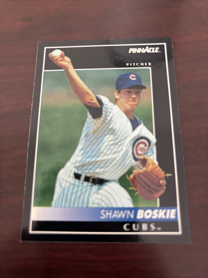 1992 Pinnacle - #527 Shawn Boskie Chicago Cubs - Image 1 of 1