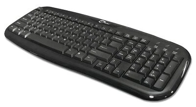 SIIG JK-US0012-S1 USB Desktop Keyboard - USB - 103 Keys - Image 1 of 2