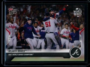 2021 Topps Now #1040 Atlanta Braves Base Card - Bild 1 von 2