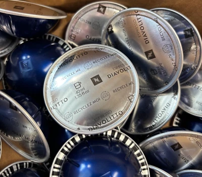 Nespresso Capsules Vertuo Diavolitto Dark Roast Espresso Pods 50ct BULK/LOOSE - Image 1 of 4