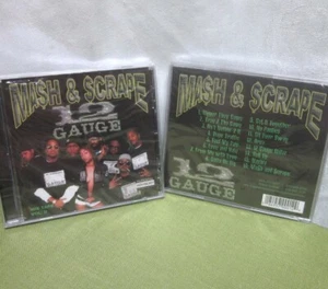 12-GAUGE RIDAZ Mash & Scrape hip hop Ohio rap Mix Tape Volume II comp CD 1990s - Picture 1 of 1