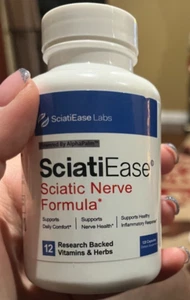 SciatiEase Labs Sciati Ease Sciatic Nerve Formula 120 Capsules - FAST SHIPPING - Picture 1 of 3
