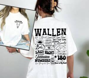 Vintage Wallen Country Music Shirt, Vintage Concert T-shirt