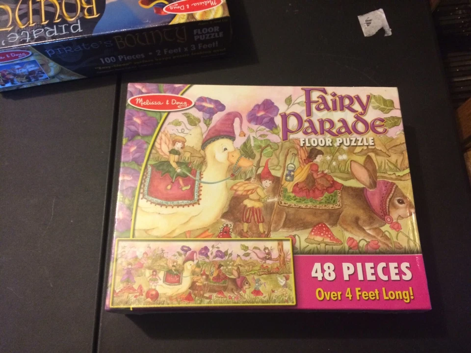 Melissa & Doug - Rompecabezas de piso Fairy Parade (48 piezas) NUEVO Foto 1 de 1