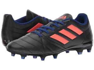 Adidas Womens Ace 17.4 FG S77070 Size 6.5 Black Leather Soccer Cleats Shoes New - Picture 1 of 9