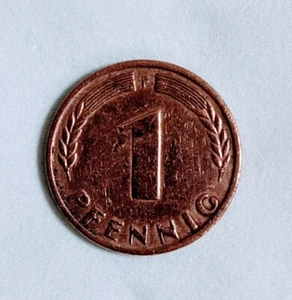 1 Pfennig 1948 Prägezeichen "F" Stuttgart - Bild 1 von 2