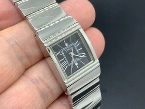 VETTA Mini Black Dial 5 ATM Silver s/s Strap QUARTZ WOMEN'S WRIST WATCH - Picture 1 of 14