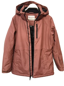 NWT BOULDER GEAR Women's Insulated Waterproof Ski Jacket Parka Light Brown Sz M - Picture 1 of 11