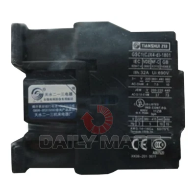 New In Box TIANSHUI GSC1(CJX4-d )-1801 F7 AC Contactor - Image 1 of 2