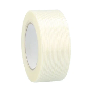 4 Mil Clear Intertape Fiberglass Filament Strapping Tape 96 Rolls 3/4" x 60 Yds - Picture 1 of 8