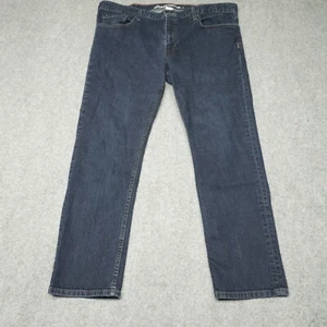 Eddie Bauer Blue Slim Denim Jeans Herren Größe 40x30 Taschen Zip Fly - Bild 1 von 11