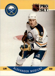1990-91 Pro Set #26 Alexander Mogilny Rookie Buffalo Sabres - Picture 1 of 2