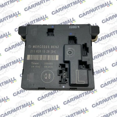 2003-2009 Mercedes-Benz E320 Rear Left Side Door Control Module 2118201526 OEM Foto 1 de 4