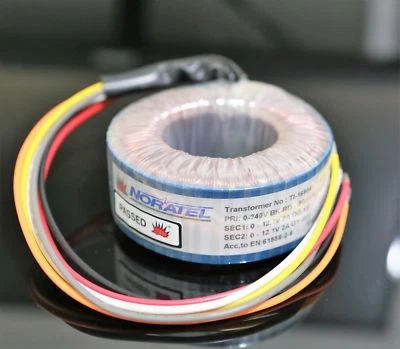 2AX2  240V TOROIDAL TRANSFORMER NORATEL  - Image 1 of 4