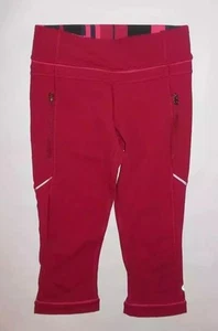 NEU OHNE ETIKETT LULULEMON PASSION KURZE HOSE TIEFSTE CRANBERRY YOGA PILATES LAUFEN Gr. 2 - Bild 1 von 6