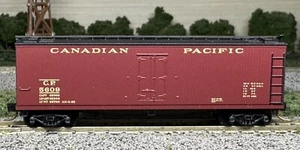 N Scale - MTL 04900530 Canadian Pacific 40' Wood Sheathed Reefer CP5609 N12375 - Picture 1 of 1