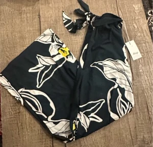 Pantalones florales de pierna ancha Maaji. Nuevo con etiquetas. Talla pequeña. - Imagen 1 de 3