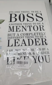 Boss Canvas Print 11.5x15 - Picture 1 of 6