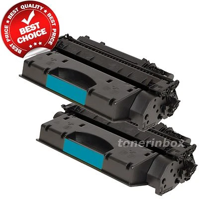 2PK CE505X High Yield Toner Cartridge for HP 05X LaserJet P2055d P2055dn P2055 - Image 1 of 2