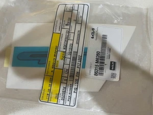 KIA GT EMBLEM  REAR  OEM ORIGINAL GENUINE - Imagen 1 de 1