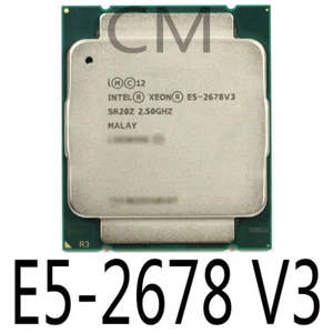 Intel Xeon E5-2678 V3 2.5GHz 12 Core 30MB 6.4GT/s SR20Z LGA2011-3 Processor - Picture 1 of 1