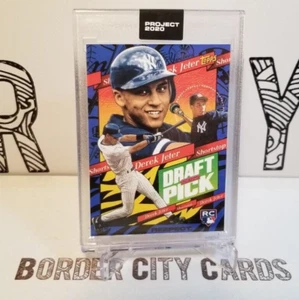 Derek Jeter Topps Project 2020 #200 🔥 Tyson Beck 🔥 New York Yankees HOF - Picture 1 of 2