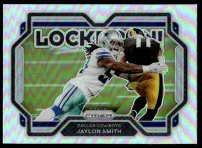 2021 Panini Prizm Lockdown! HOLO Jaylon Smith Dallas Cowboys #9 - Image 1 of 2