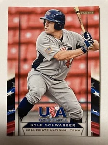 Kyle Schwarber 2013 Panini USA Baseball Rookie Card #18 (2321) 1st card - Picture 1 of 2
