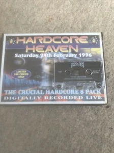 Hardcore Heaven 24 February 1996 Vinylgroover & Demand Rave Tape Cassette - Picture 1 of 2