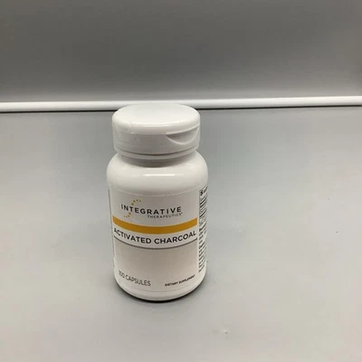 ИНТЕГРАТИВНЫЙ - активированный уголь - 100 капсул - срок годности: 06/30/29 - запечатанный/новый - Изображение 1 из 4