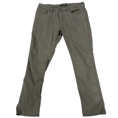 DU/ER  N2X Relaxed Taper Pants Mens Actual 34x30 Green Chino Comfort Stretch - Image 1 of 4
