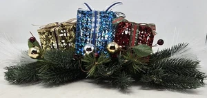 Cajas de regalo iluminadas de Navidad caja de regalo interior con LED óptico verde iluminado - Imagen 1 de 10