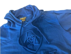 Ariat Men’s Blue Hoodie Sweatshirt  L-Tall - Picture 1 of 6