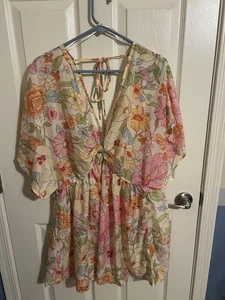 Primark Cares Kleid Größe L - geblümt - Bild 1 von 3