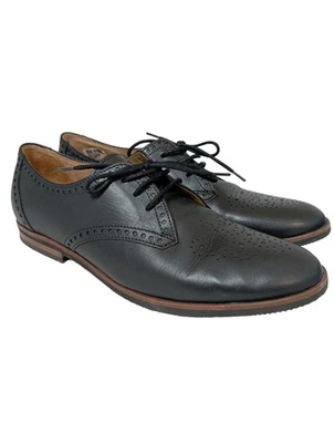 GABOR Zapatos brogue Mujeres Flats Talla EU 38 negro estilo «business» - Imagen 1 de 4